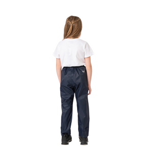 Mac In A Sac Kids Origin 2 Waterproof Over-Trousers (Navy)(Ages 2-13)