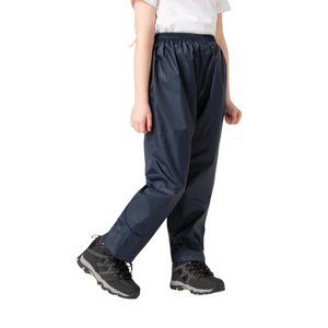 Mac In A Sac Kids Origin 2 Waterproof Over-Trousers (Navy)(Ages 2-13)