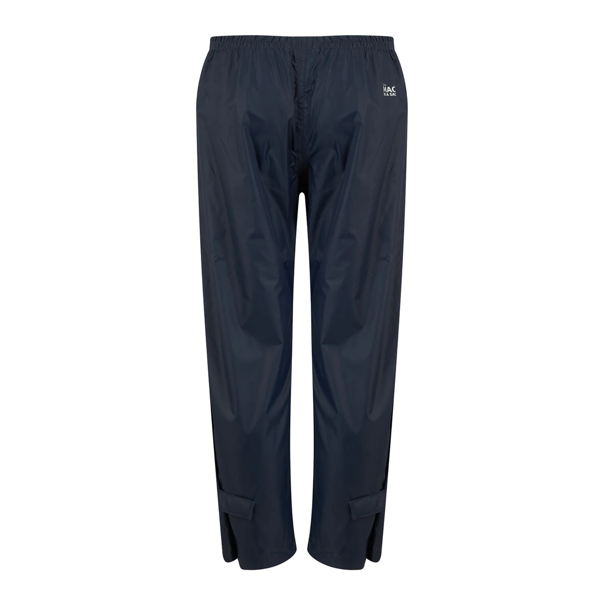 Mac In A Sac Kids Origin 2 Waterproof Over-Trousers (Navy)(Ages 2-13)
