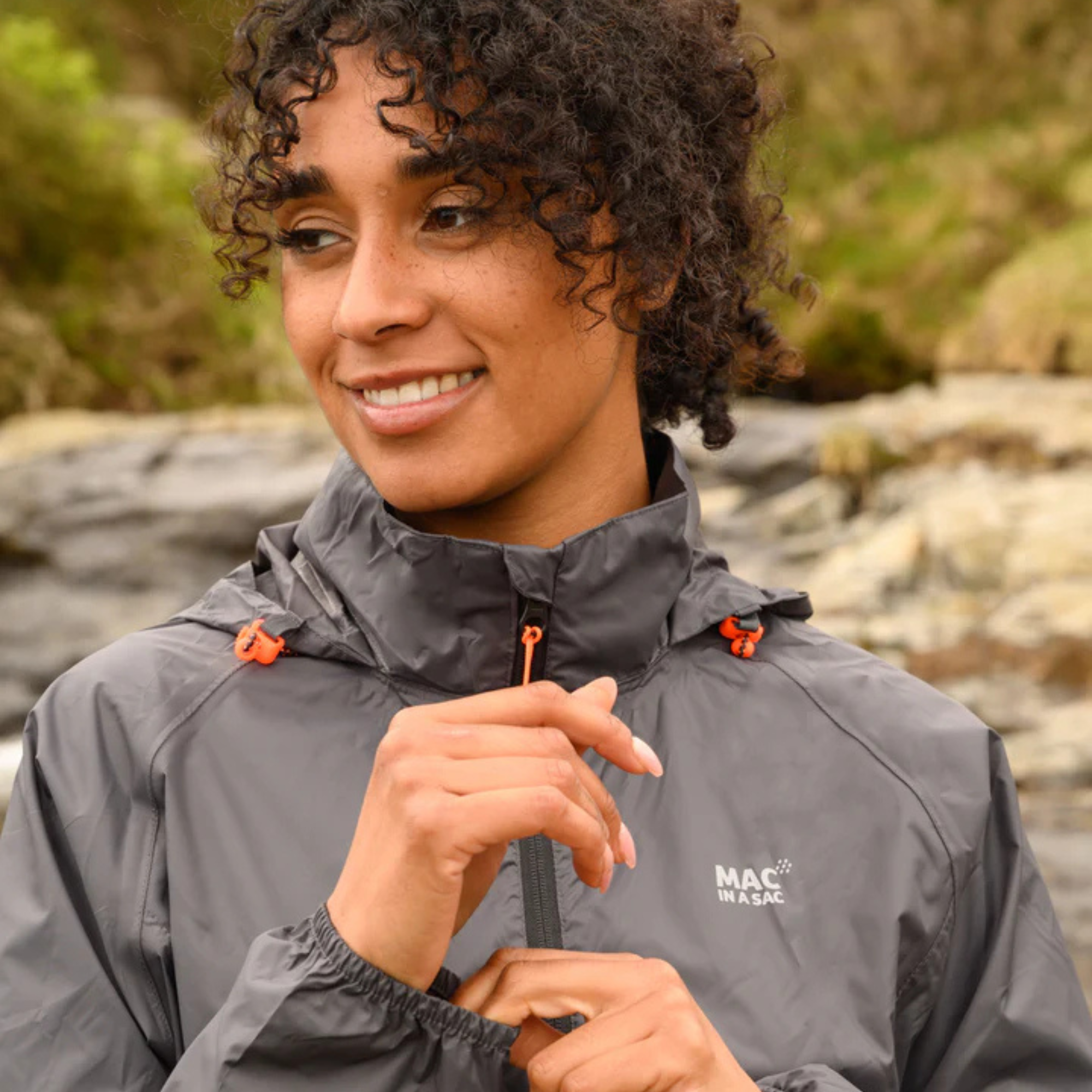 Mac In A Sac Unisex Origin 2 Waterproof Jacket (Charcoal)