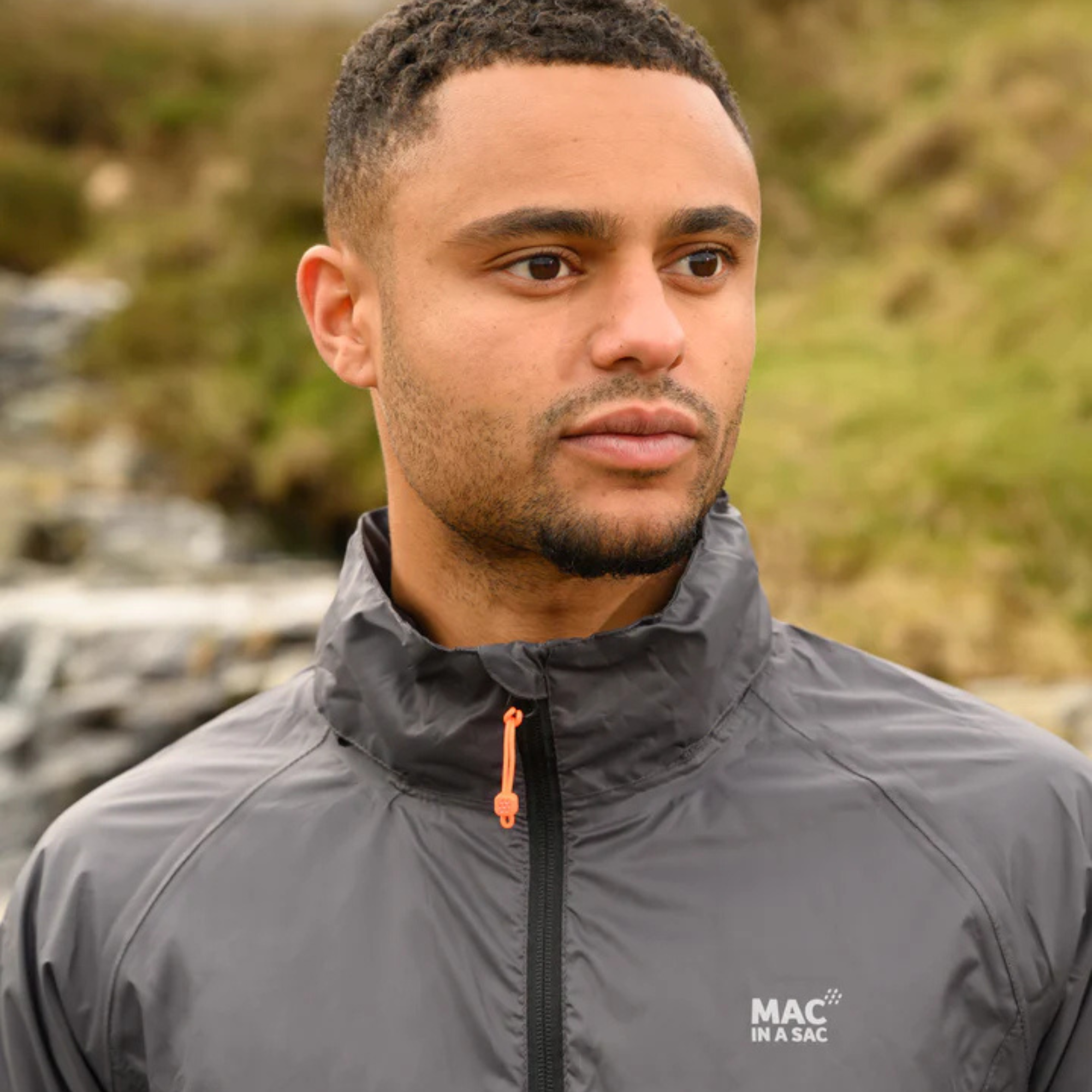 Mac In A Sac Unisex Origin 2 Waterproof Jacket (Charcoal)