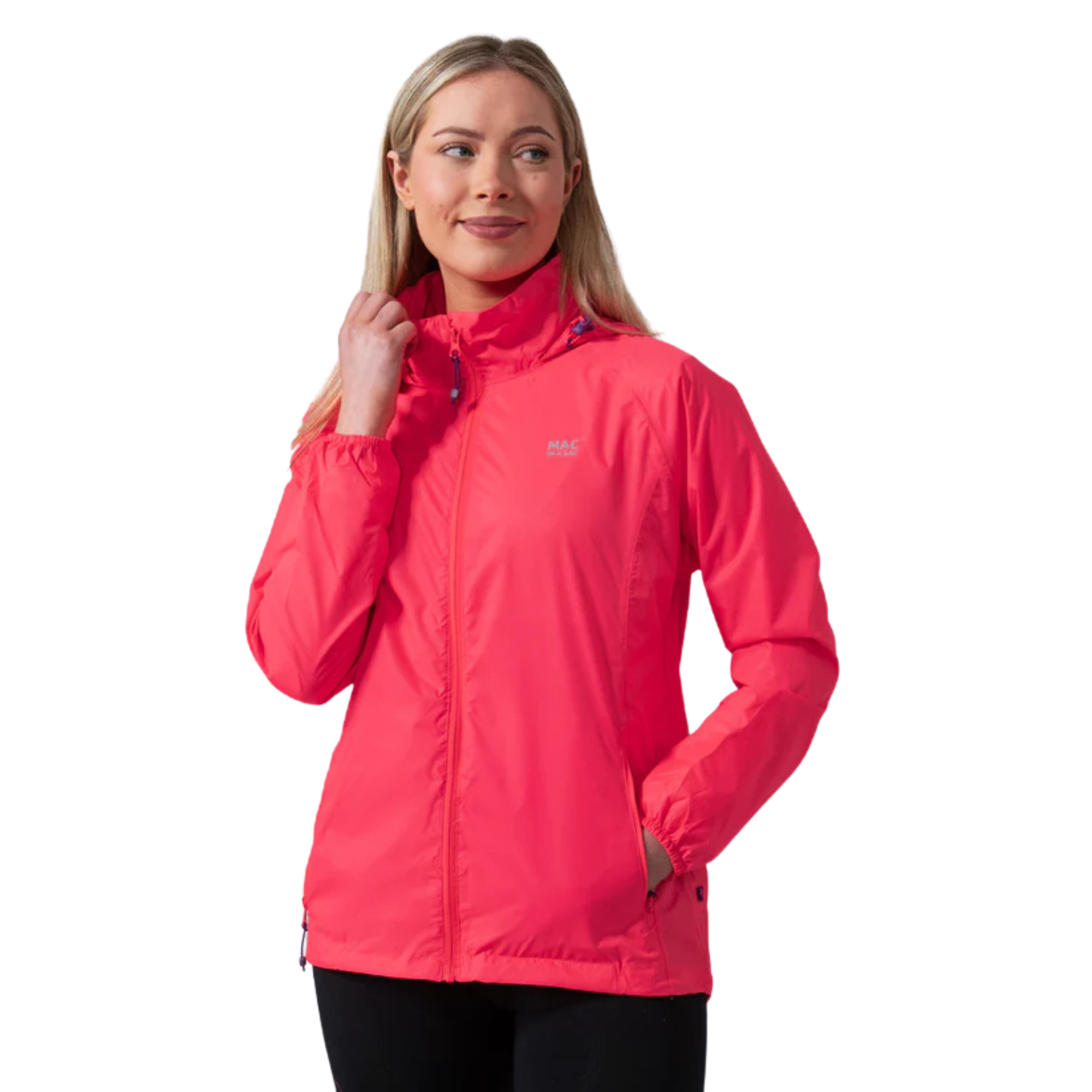Mac In A Sac Unisex Origin 2 Waterproof Jacket (Neon Watermelon)