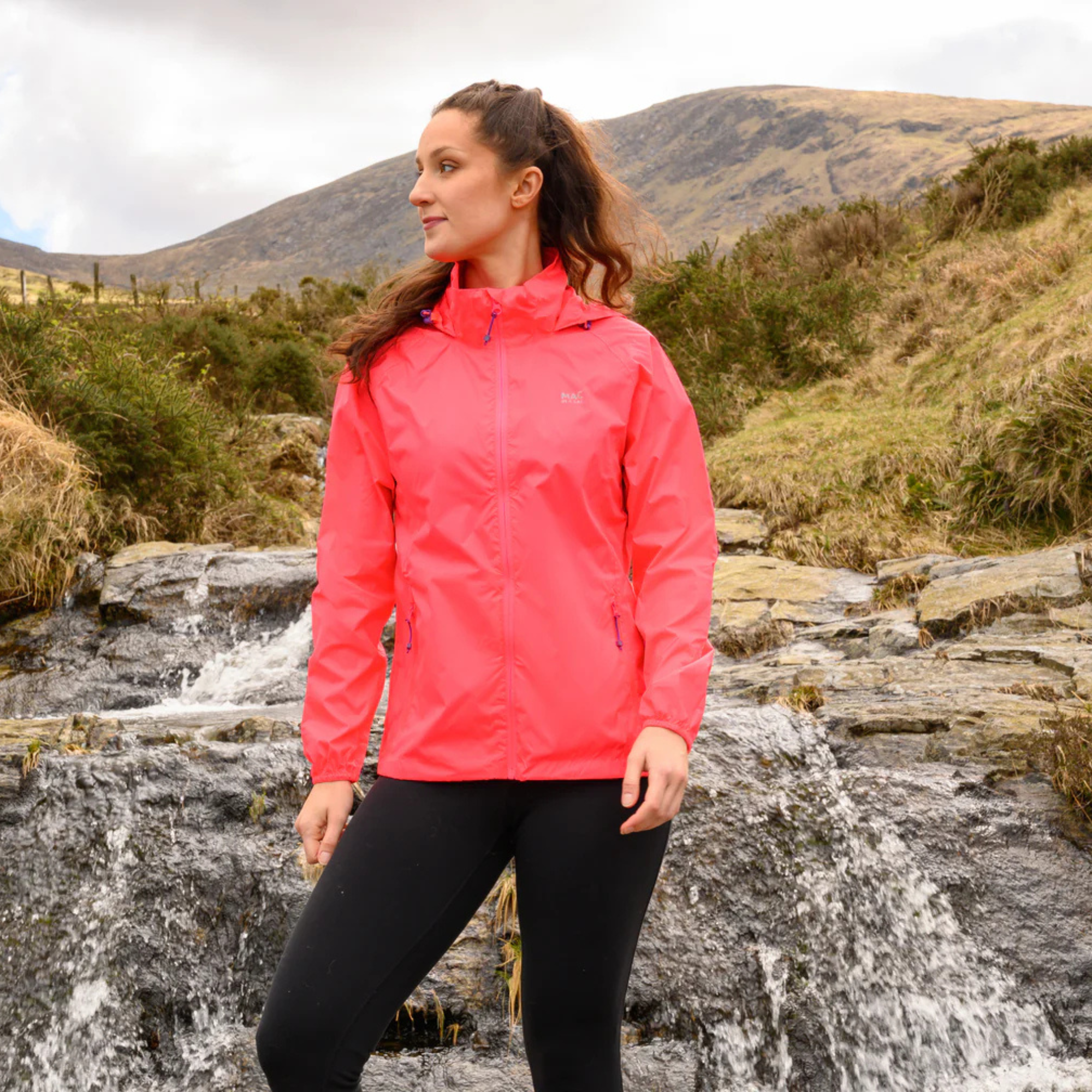 Mac In A Sac Unisex Origin 2 Waterproof Jacket (Neon Watermelon)