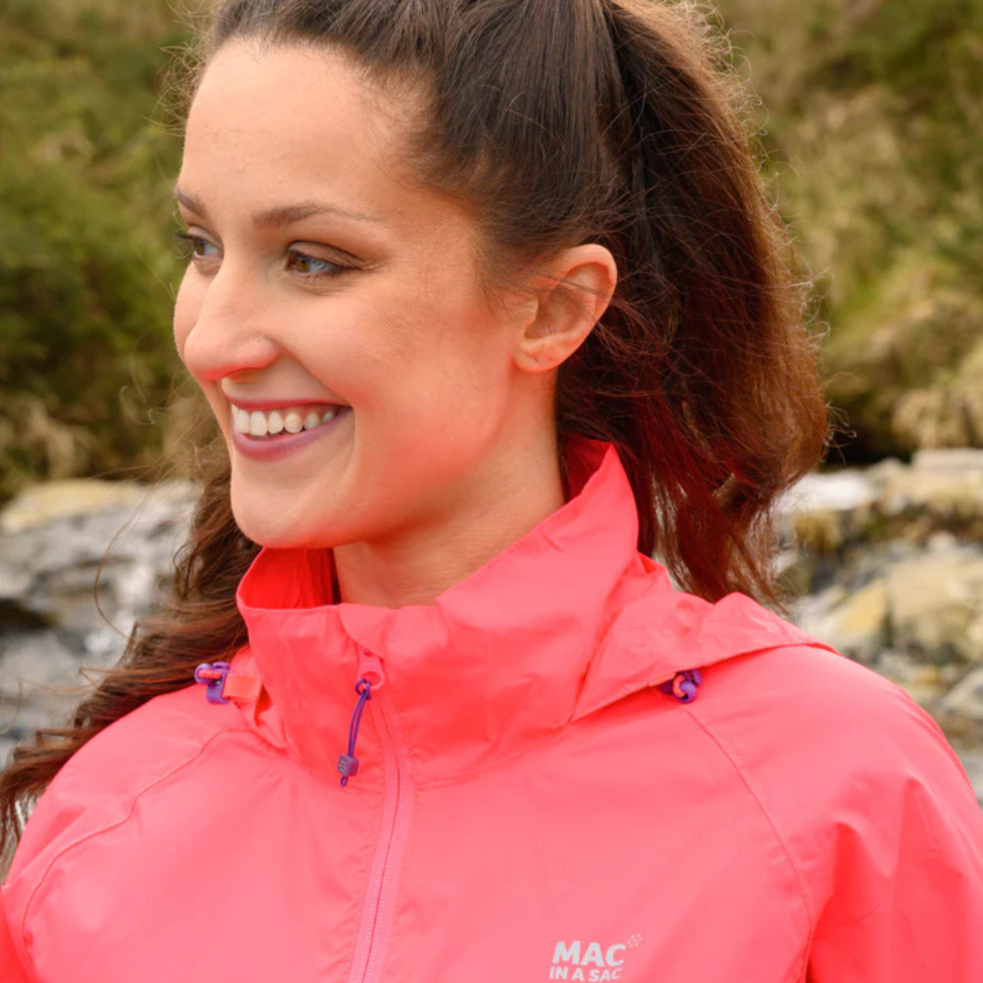 Mac In A Sac Unisex Origin 2 Waterproof Jacket (Neon Watermelon)