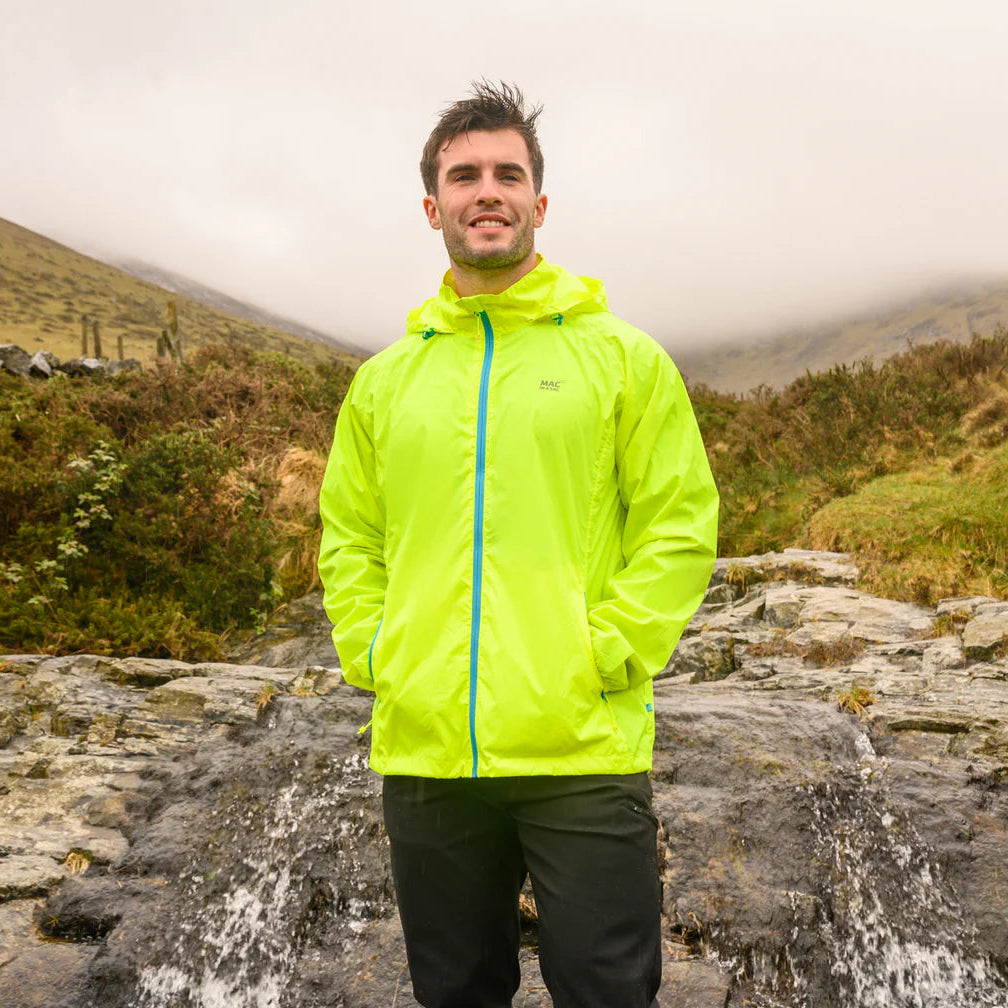 Mac In A Sac Unisex Origin 2 Waterproof Jacket (Neon Yellow)