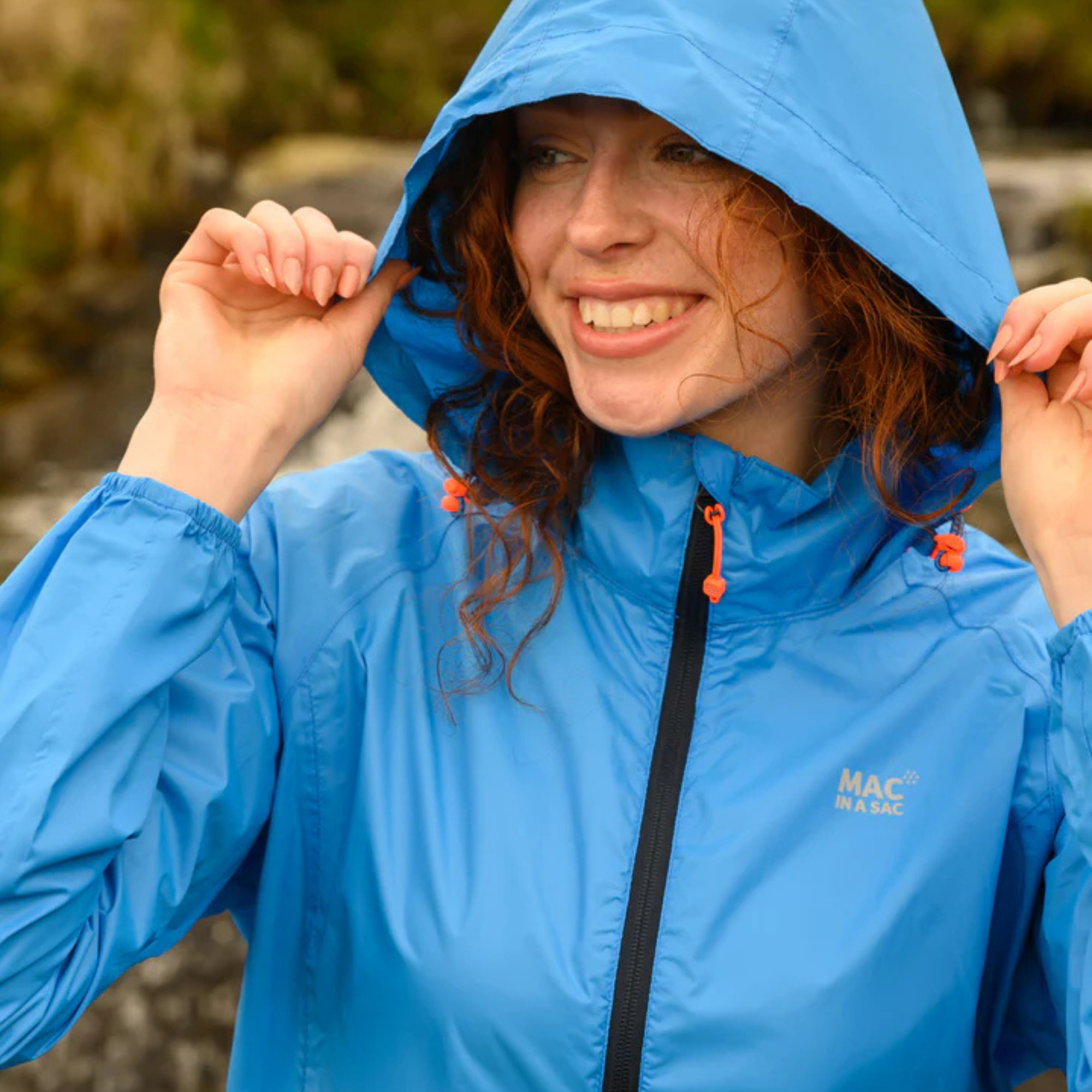 Mac In A Sac Unisex Origin 2 Waterproof Jacket (Ocean)