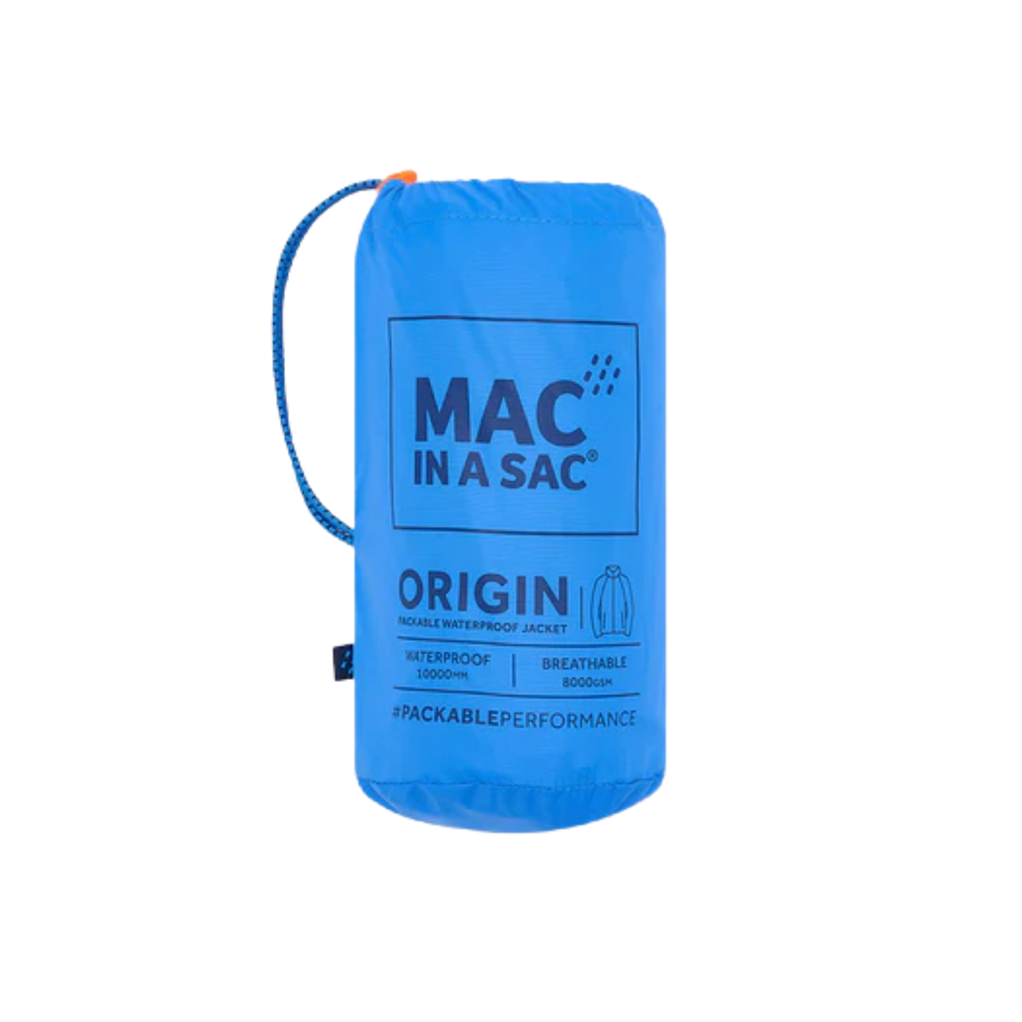 Mac In A Sac Unisex Origin 2 Waterproof Jacket (Ocean)