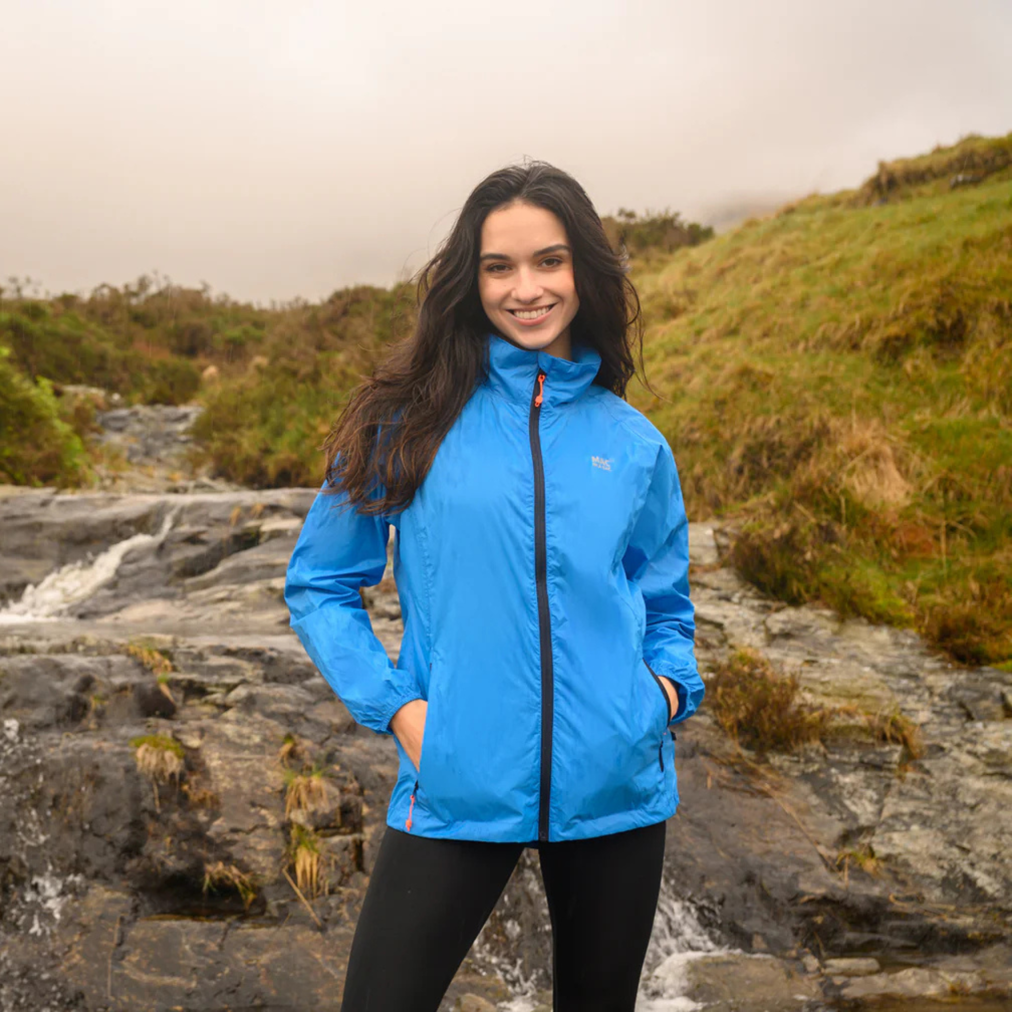 Mac In A Sac Unisex Origin 2 Waterproof Jacket (Ocean)