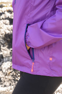 Mac In A Sac Unisex Origin 2 Waterproof Jacket (Purple)