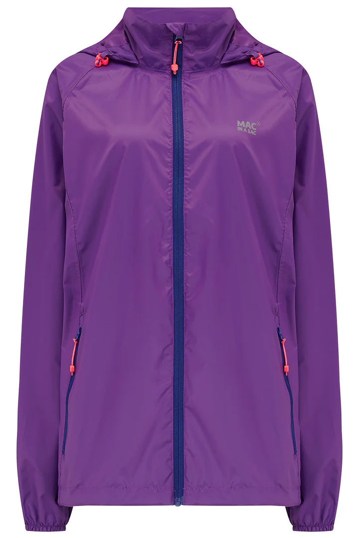 Mac In A Sac Unisex Origin 2 Waterproof Jacket (Purple)