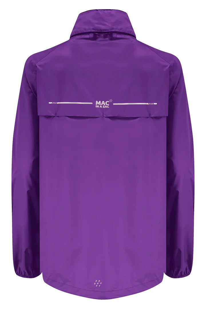 Mac In A Sac Unisex Origin 2 Waterproof Jacket (Purple)