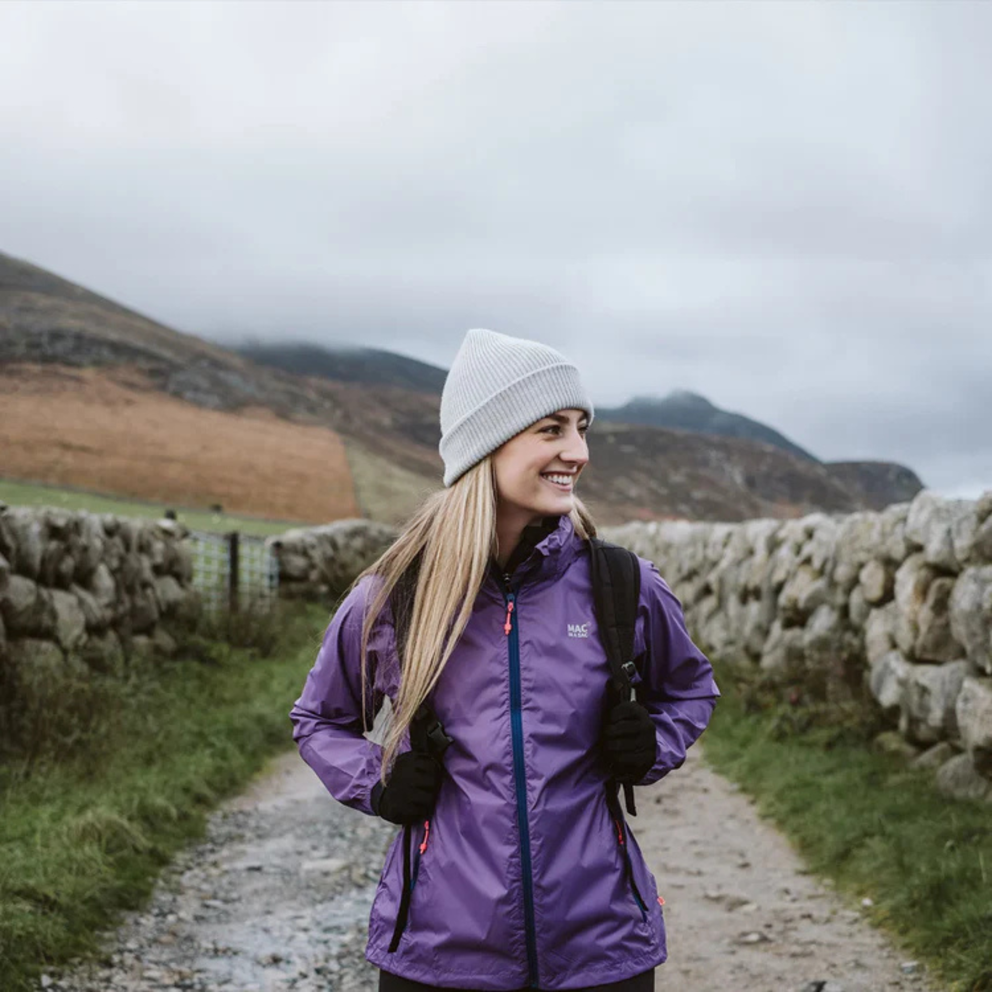 Mac In A Sac Unisex Origin 2 Waterproof Jacket (Purple)