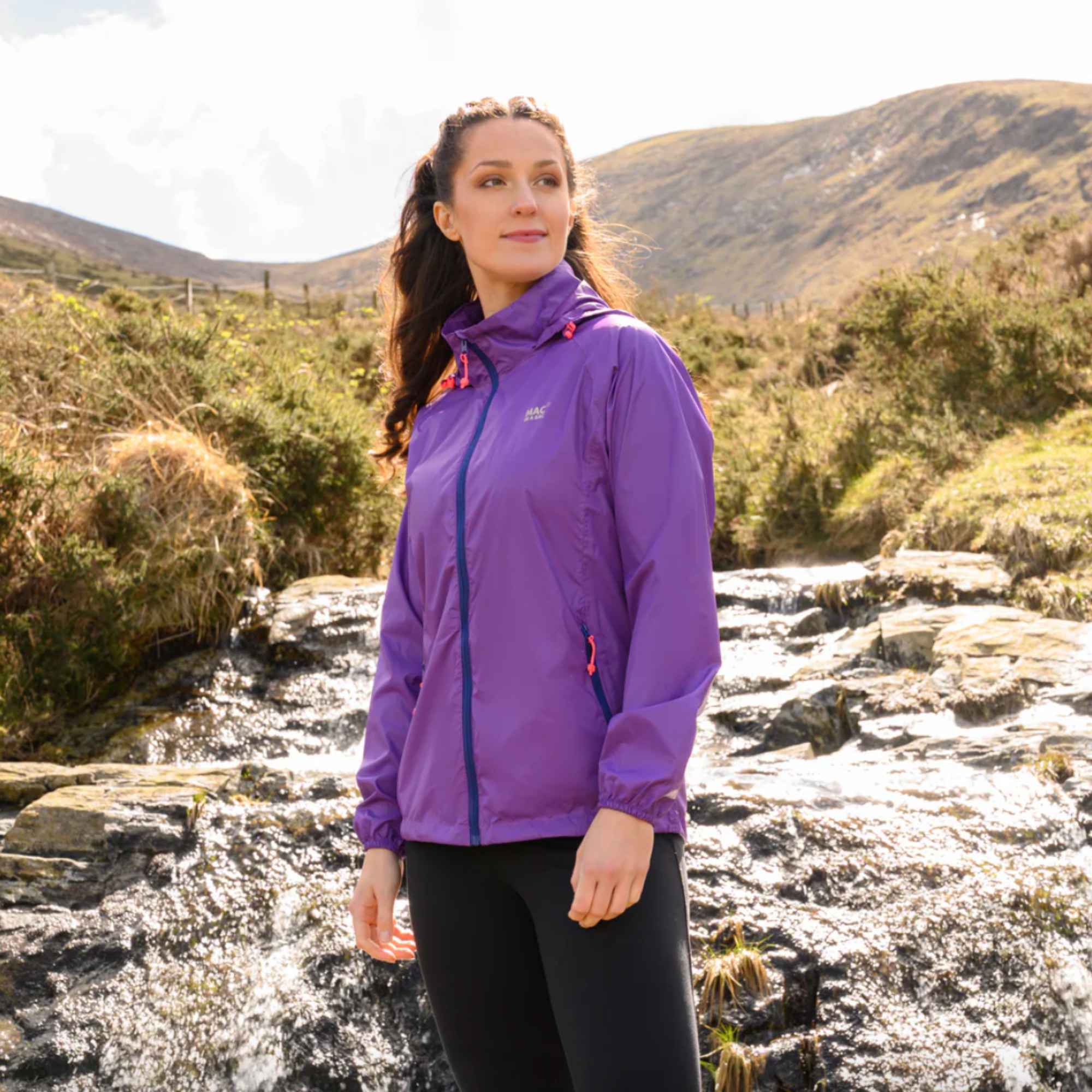 Mac In A Sac Unisex Origin 2 Waterproof Jacket (Purple)