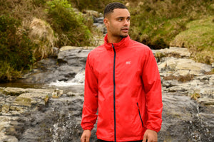 Mac In A Sac Unisex Origin 2 Waterproof Jacket (Red)