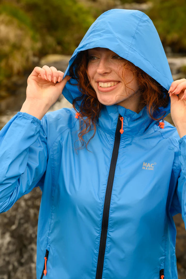 Mac In A Sac Unisex Origin 2 Waterproof Jacket (Ocean)