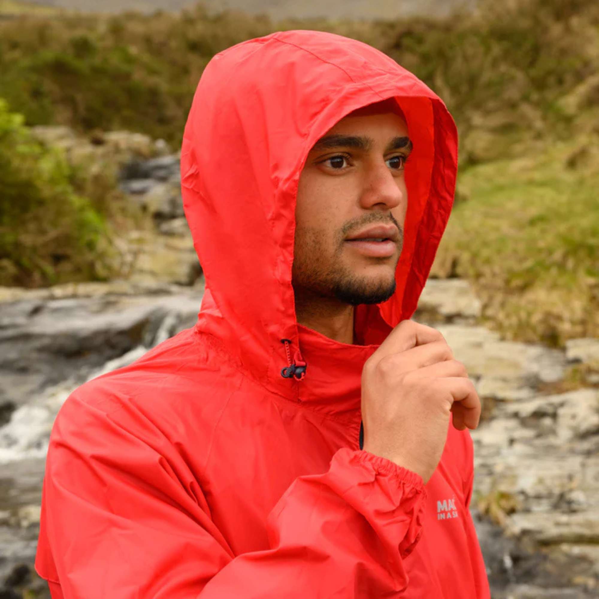 Mac In A Sac Unisex Origin 2 Waterproof Jacket (Red)