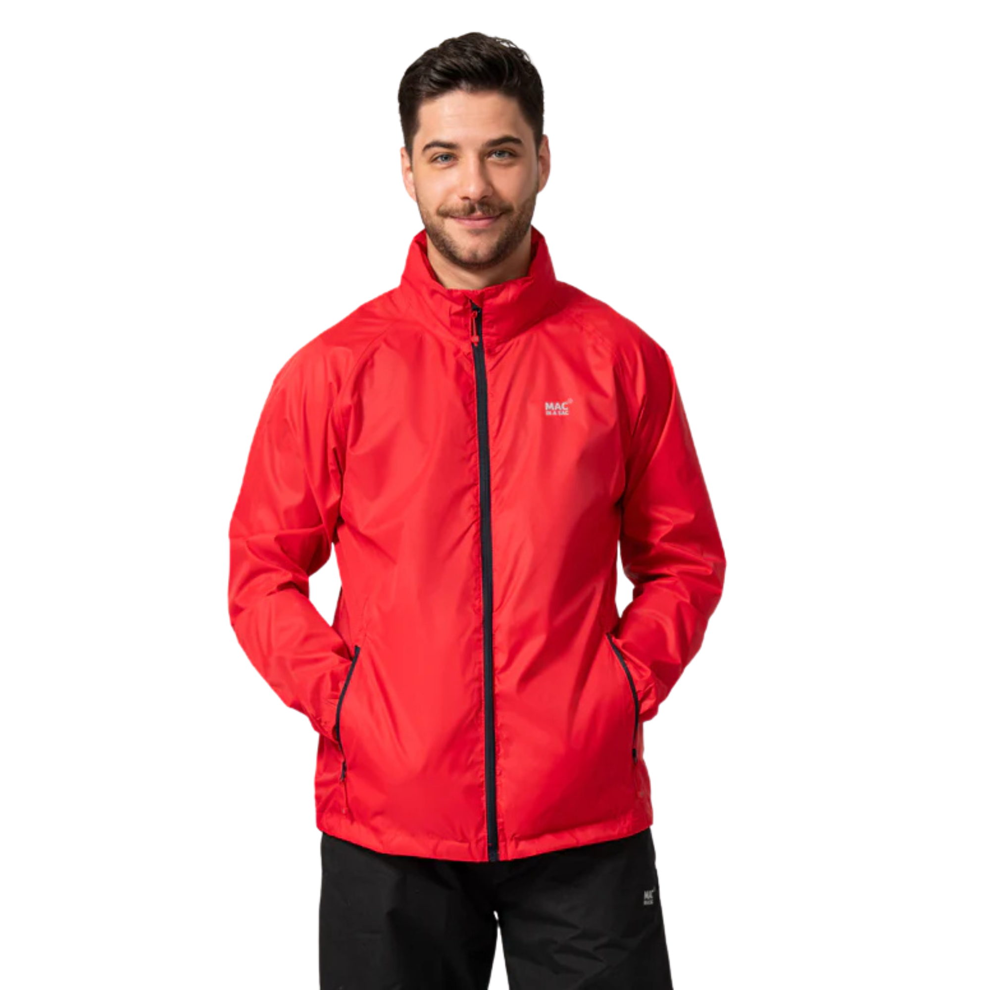 Mac In A Sac Unisex Origin 2 Waterproof Jacket (Red)