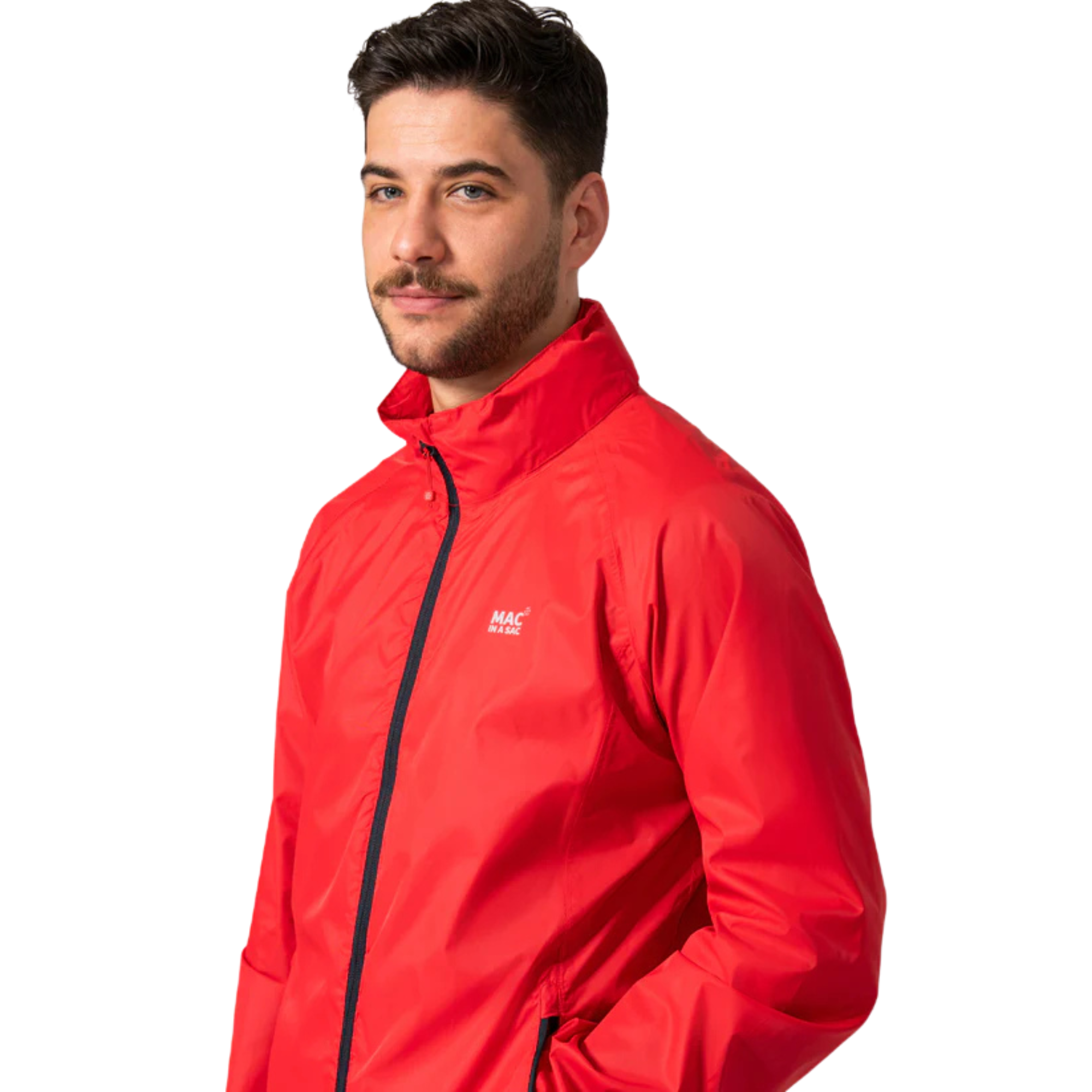 Mac In A Sac Unisex Origin 2 Waterproof Jacket (Red)