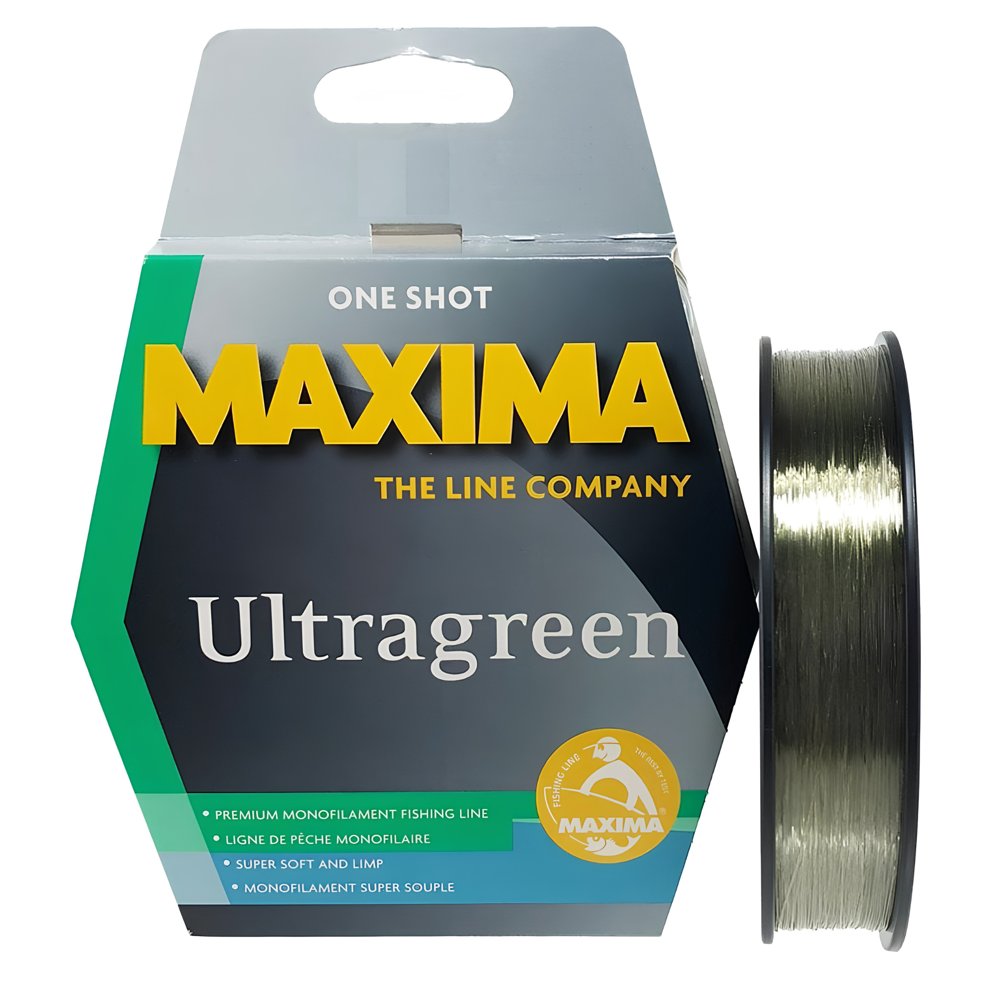 Maxima Ultragreen One Shot Monofilament Line (10lb/200m/0.30mm)(Green)