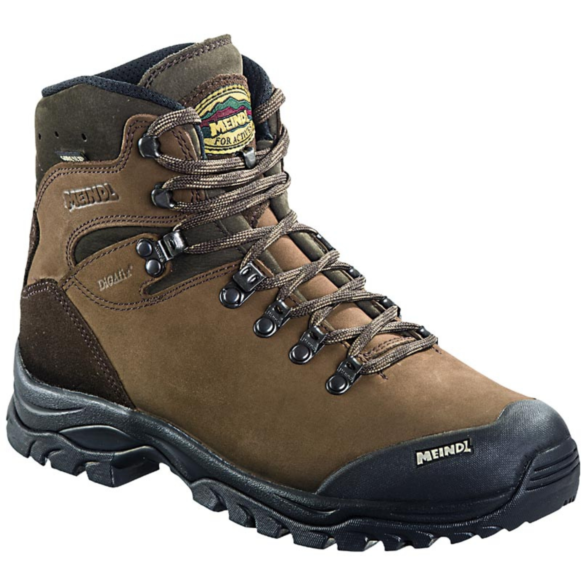 Meindl Men's Kansas Gore-Tex Hillwalking Boots (Dark Brown)