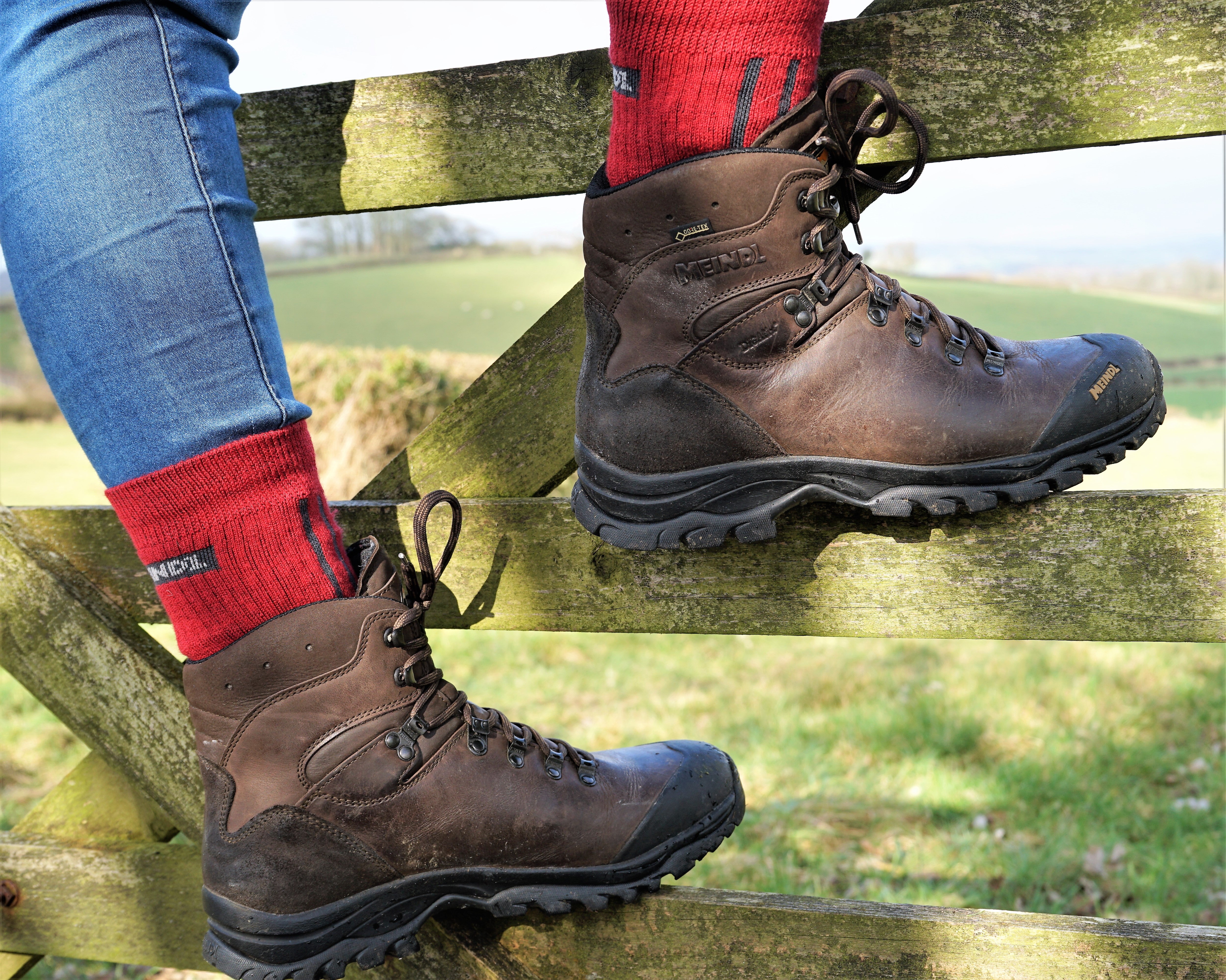 Meindl Men's Kansas Gore-Tex Hillwalking Boots (Old Loden)