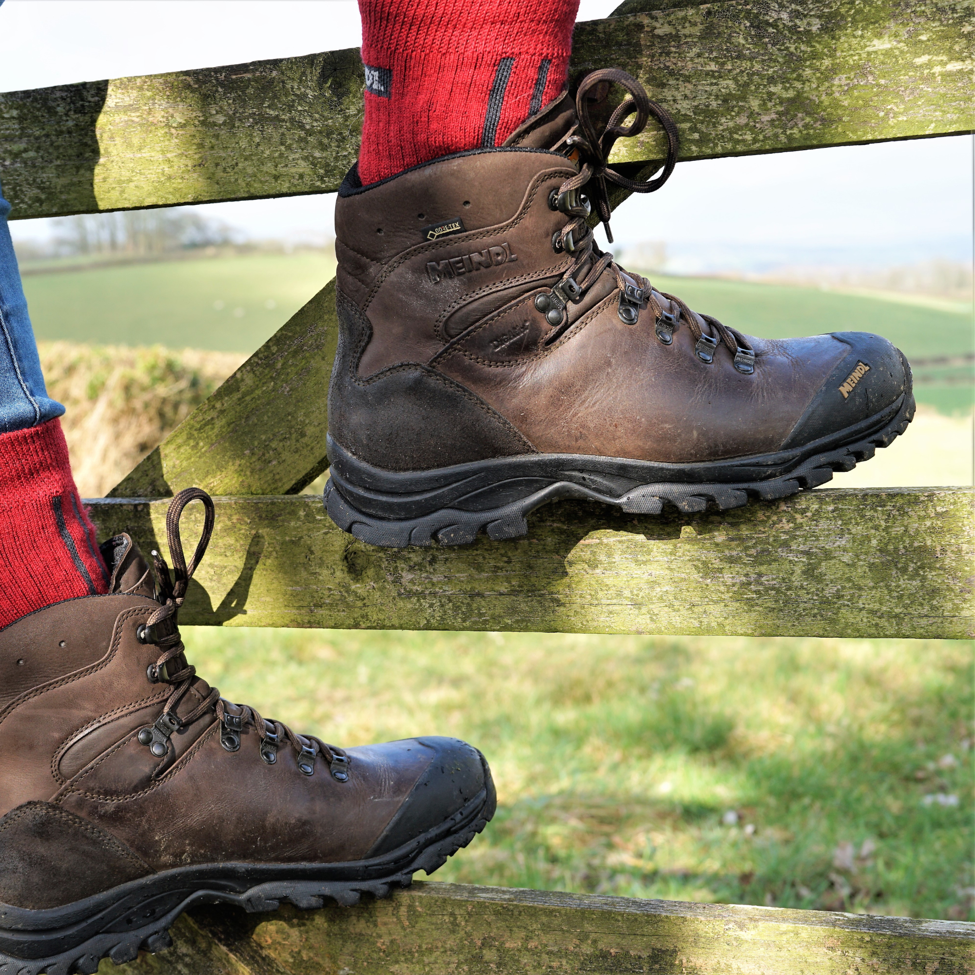 Meindl Men's Kansas Gore-Tex Hillwalking Boots (Old Loden)