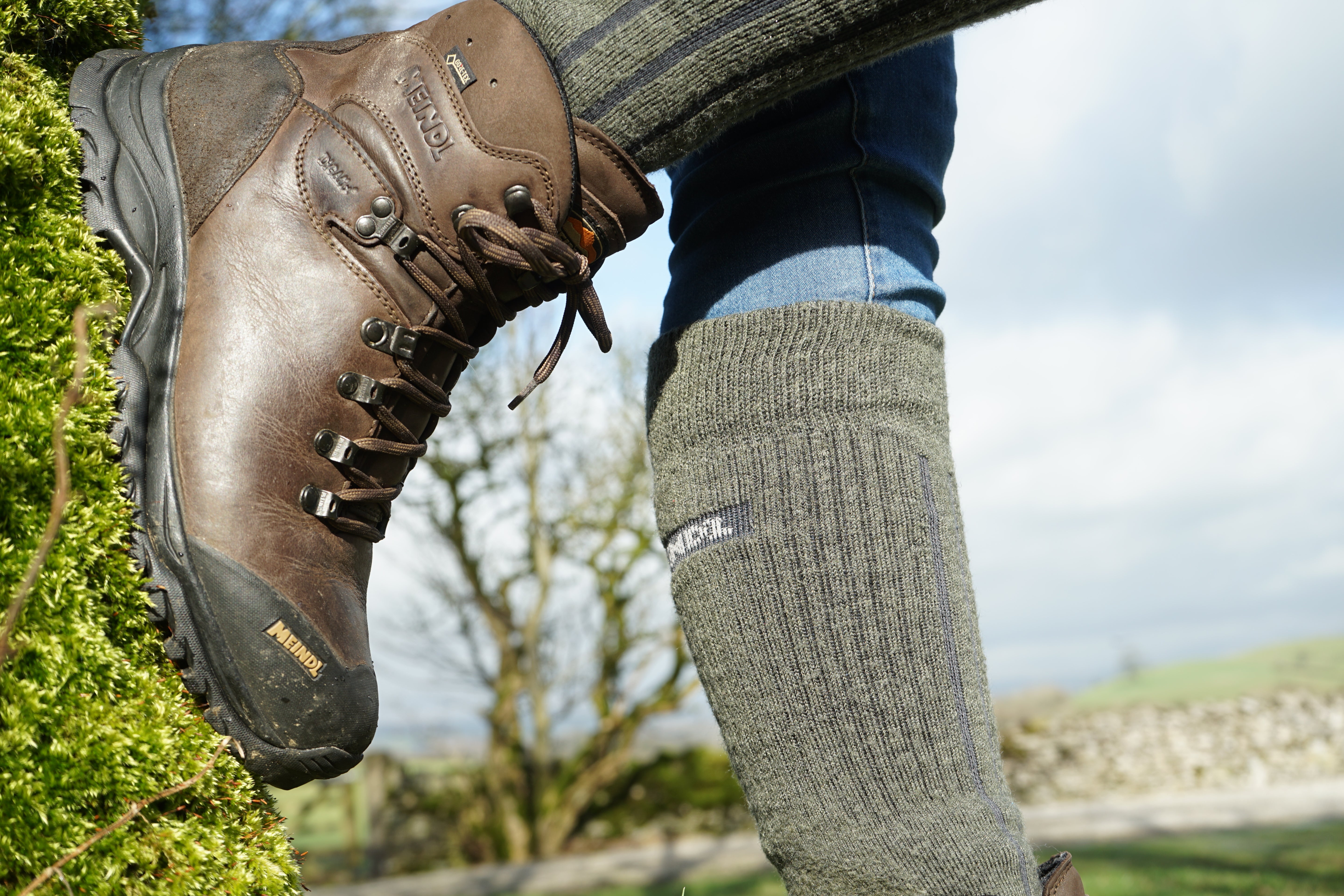 Meindl Men's Kansas Gore-Tex Hillwalking Boots (Old Loden)