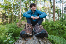 Load image into Gallery viewer, Meindl Men&#39;s Rapide Gore-Tex Trail Shoes (Dark Brown)
