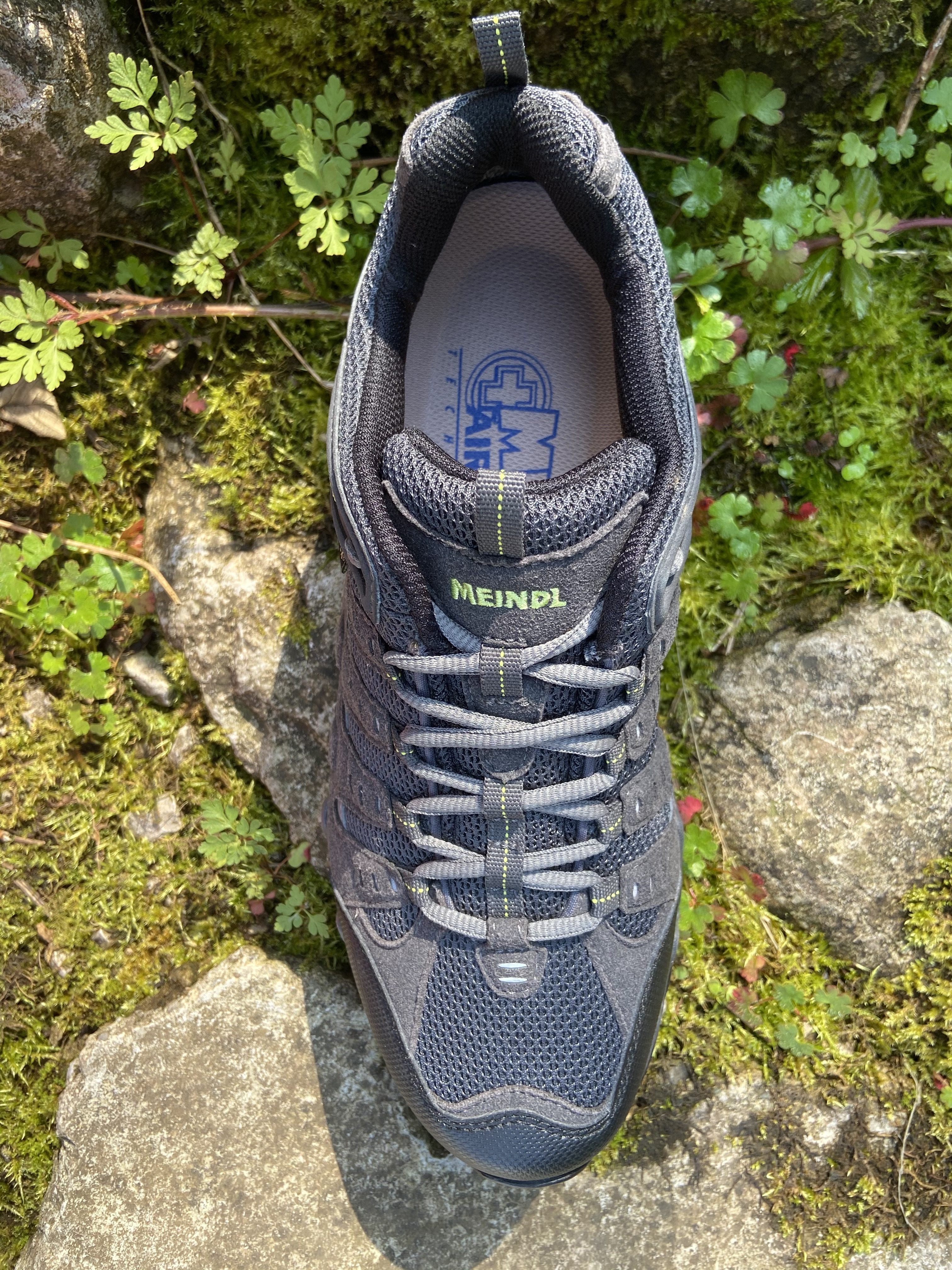 Meindl Men's Respond Gore-Tex Trail Shoes (Anthracite/Lemon)