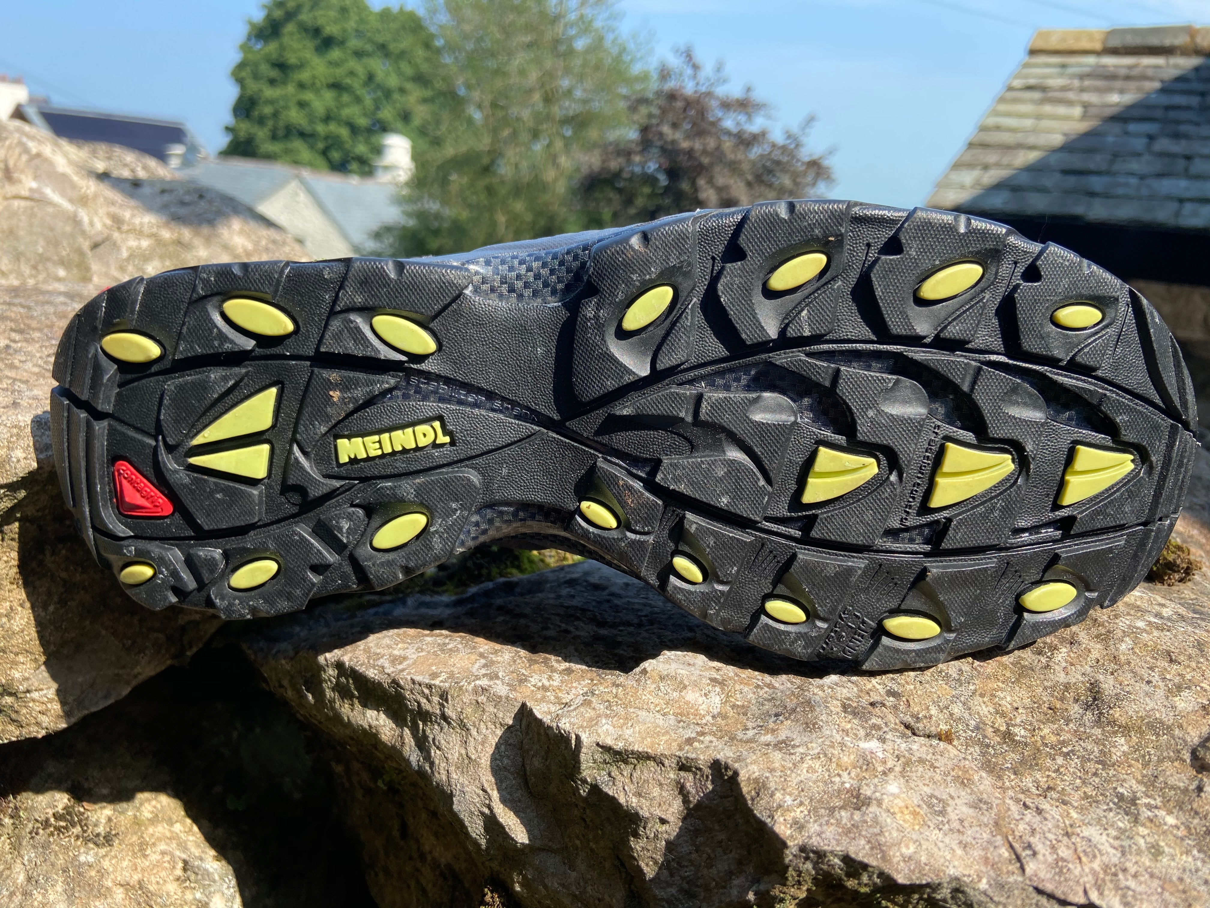 Meindl Men's Respond Gore-Tex Trail Shoes (Anthracite/Lemon)