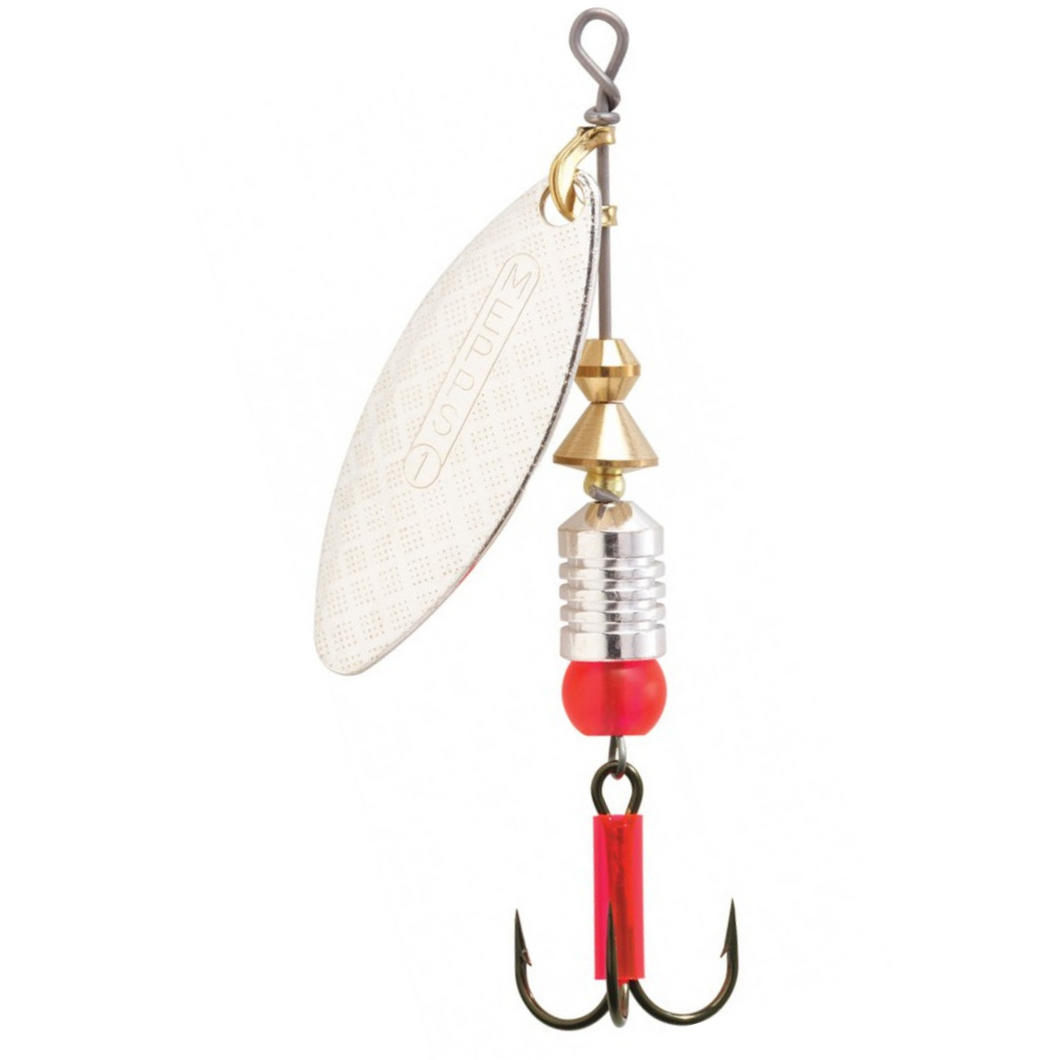 Mepps Aglia Long Spinning Metal Lure (4.5g/Size 2)(Silver)