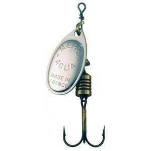 Mepps Aglia Original Spinning Metal Lure (2.5g/Size 0)(Silver)