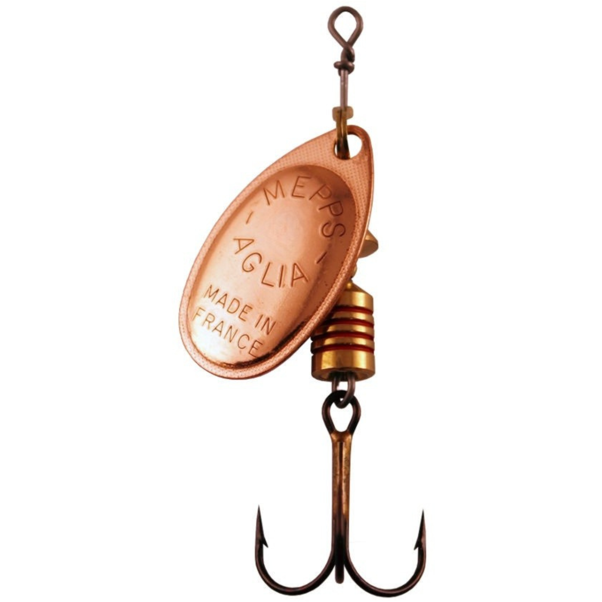 Mepps Aglia Original Spinning Metal Lure (3.5g/Size 1)(Copper)