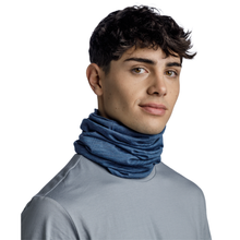 Load image into Gallery viewer, Lightweight Merino Wool Buff (Multistripes Tempest)
