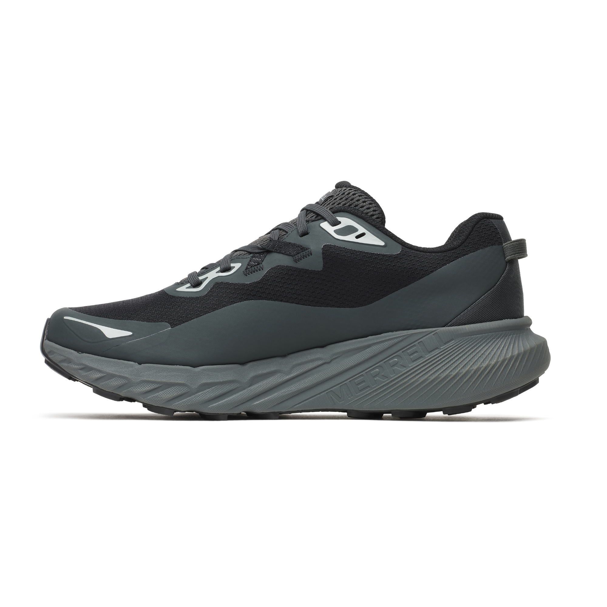 Merrell Men's Agility Trail Waterproof Trail Running Shoes (Black)