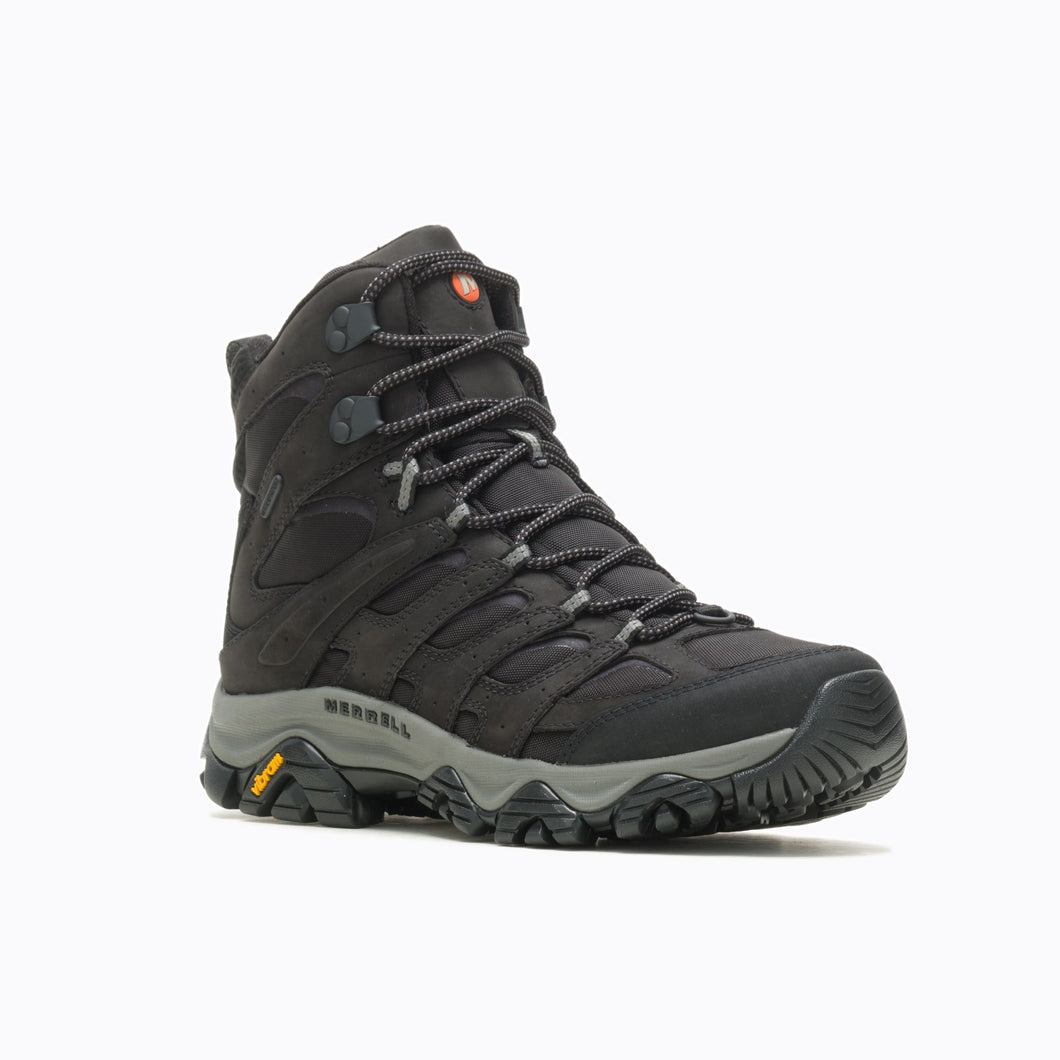 Merrell Men's Moab 3 Apex Waterproof Mid Trail Boots (Black)