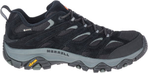 Merrell Men's Moab 3 Gore-Tex Trail Shoes (Black/Grey)