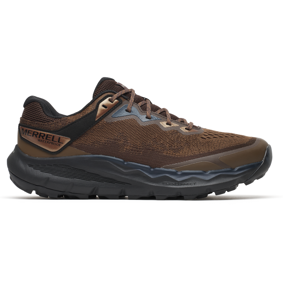 Merrell Men's Nova 4 Vegan Waterproof Trail Shoes Earthen J00005519