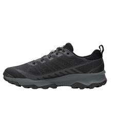 Load image into Gallery viewer, Merrell Men&#39;s Speed Eco Waterproof Trail Shoes (Black/Asphalt)
