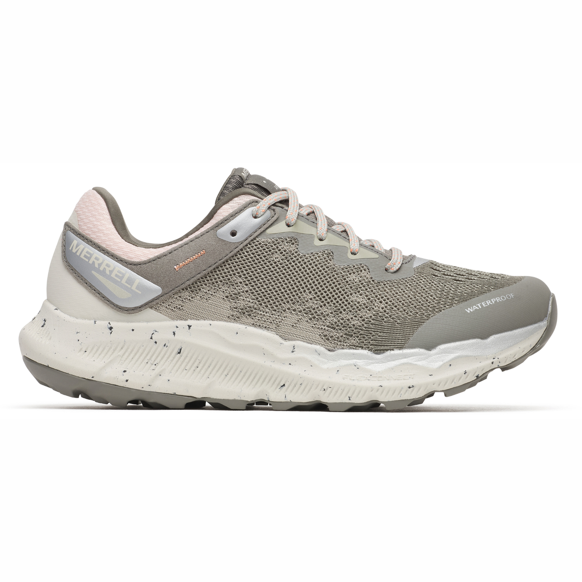 Merrell Women's Antora 4 Vegan Waterproof Trail Running Shoes (Talus)