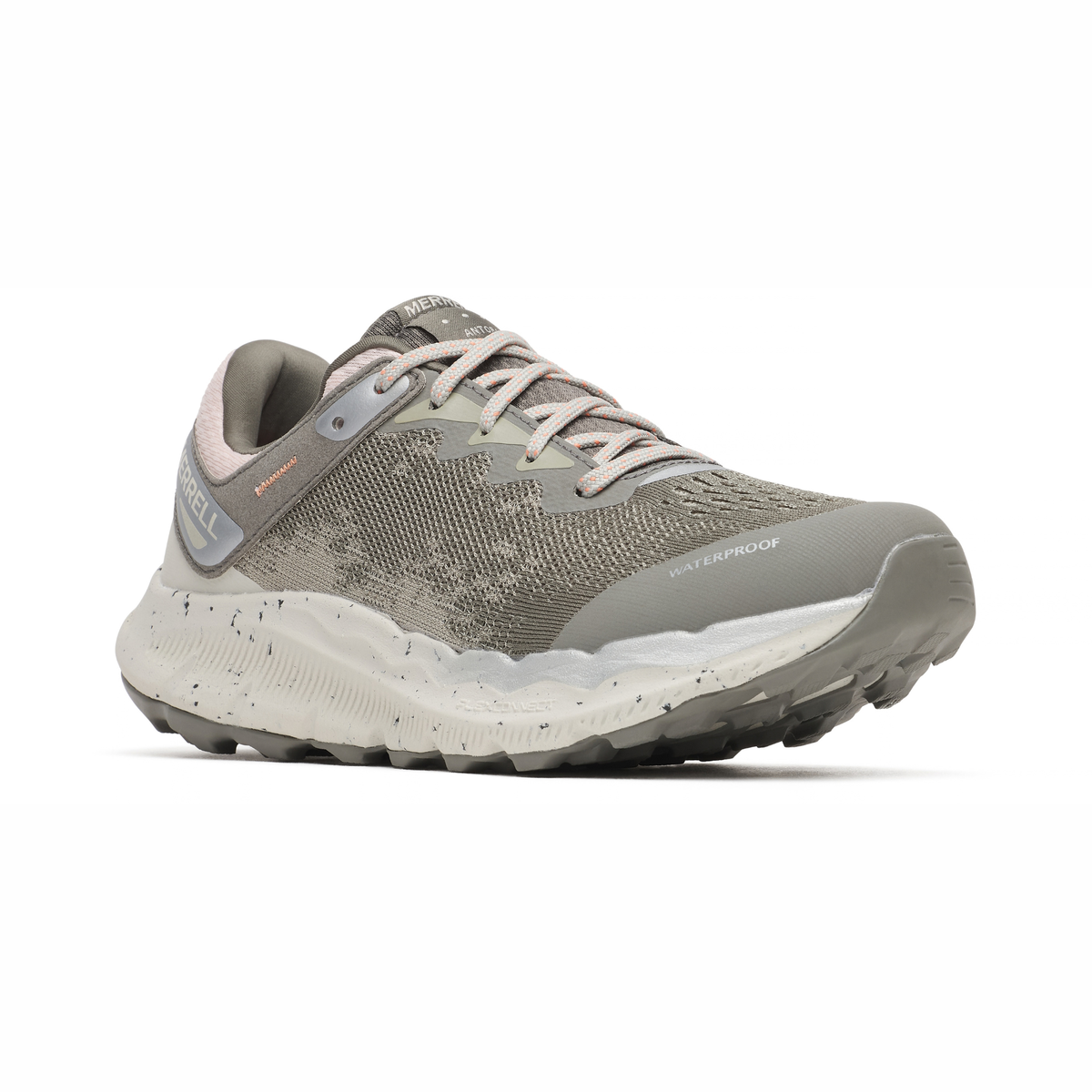 Merrell Women's Antora 4 Vegan Waterproof Trail Running Shoes (Talus)