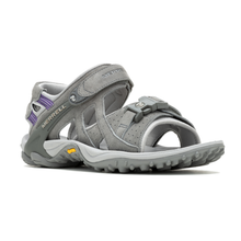 Load image into Gallery viewer, Merrell Women's Kahuna III Trekking Sandals (Charcoal/Paloma)
