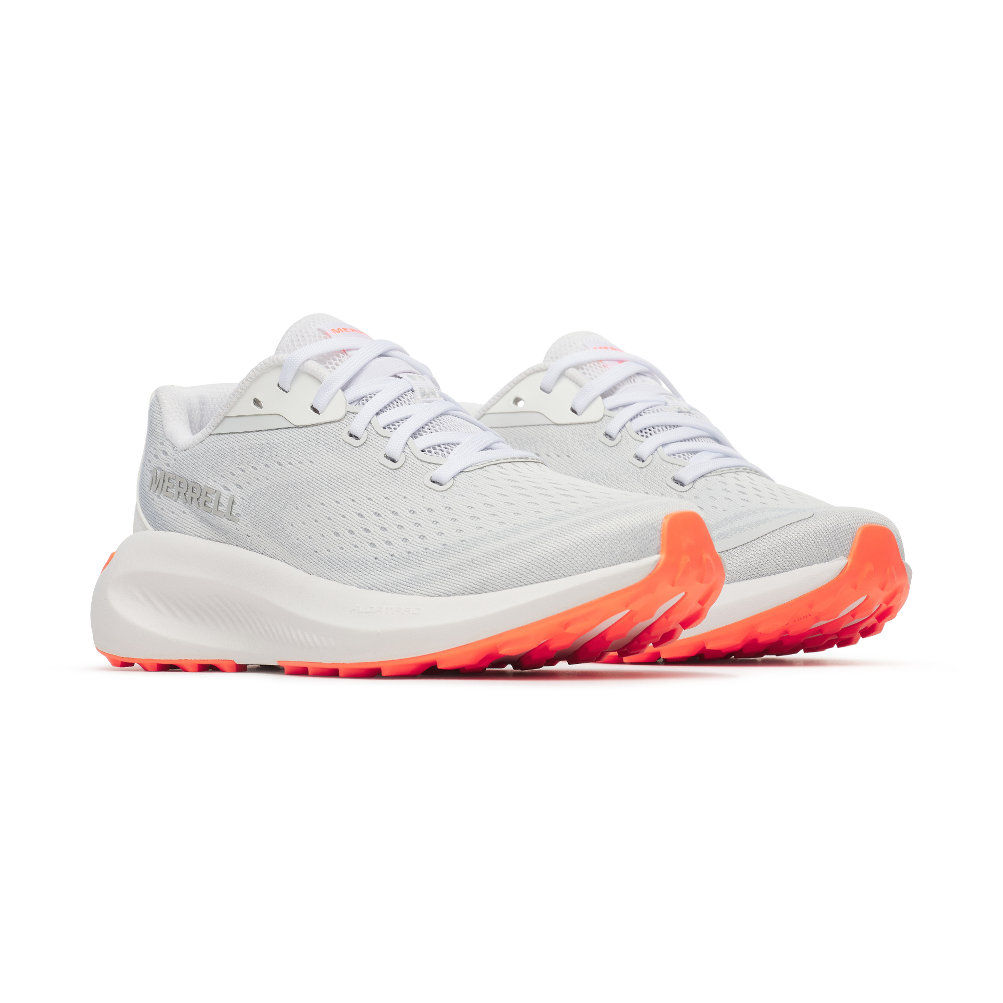 Merrell Women's Morphlite Vegan Friendly Trail Running Shoes (White/Flare)