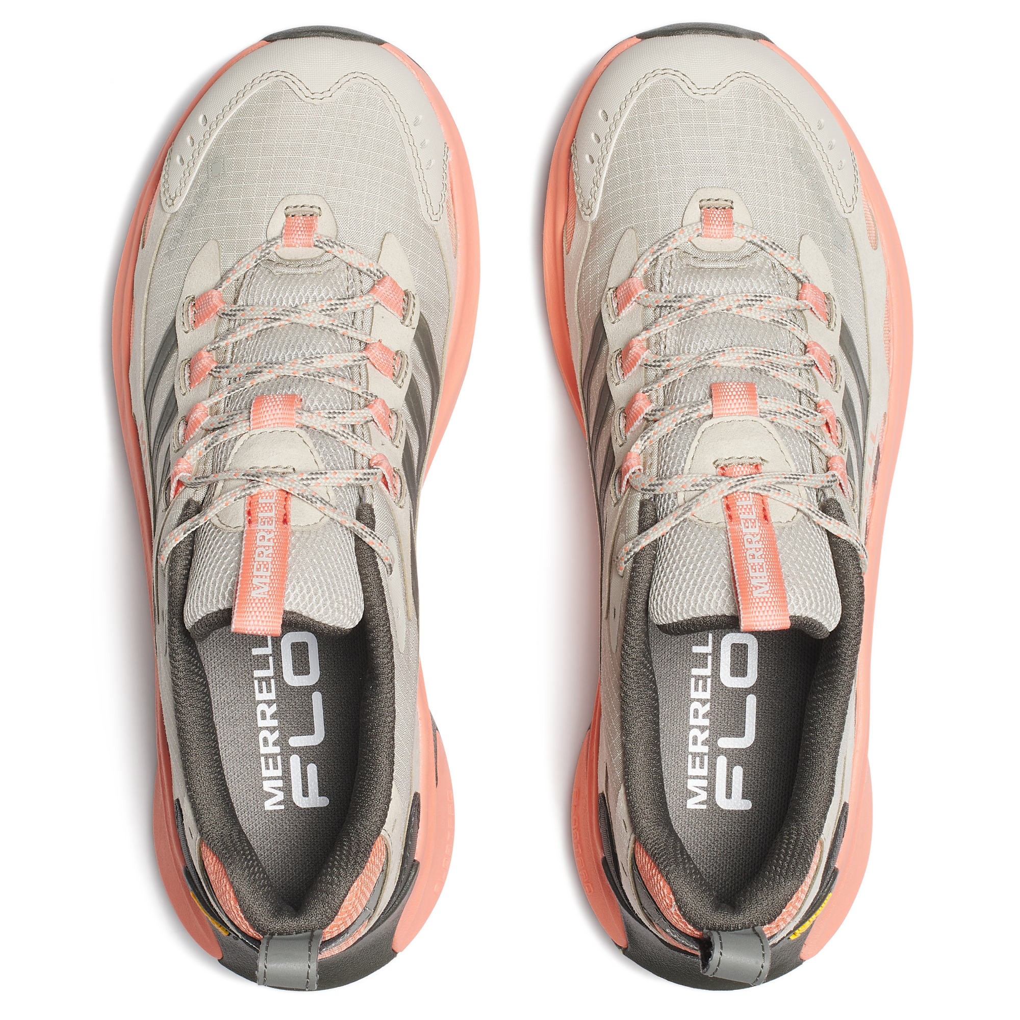 Merrell Women's Moab Speed 2 Vegan Gore-Tex Trail Shoes Basalt Vermillion J00005349
