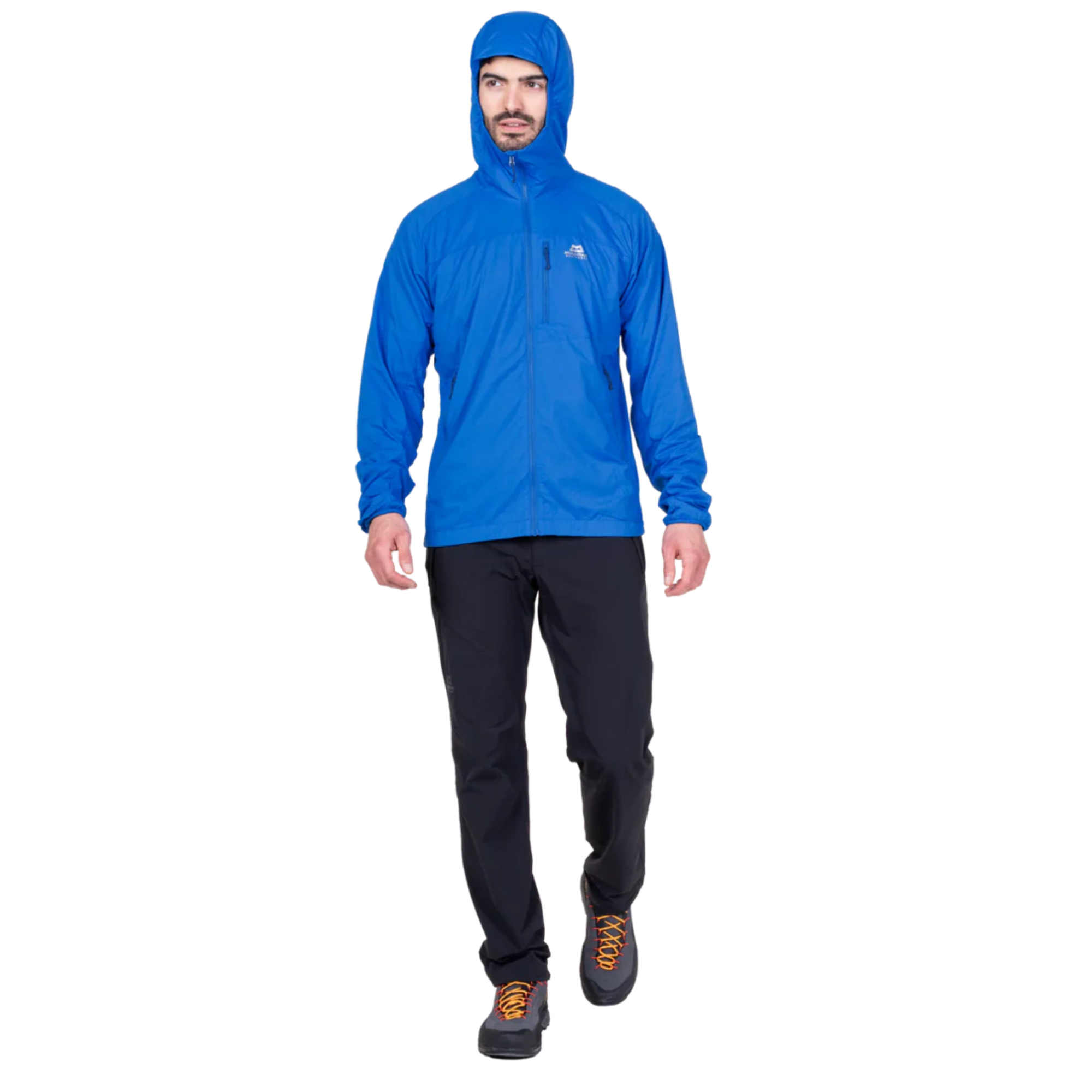 Mountain Equipment Men's Aerotherm Hooded Softshell Jacket (Atlantic Blue)