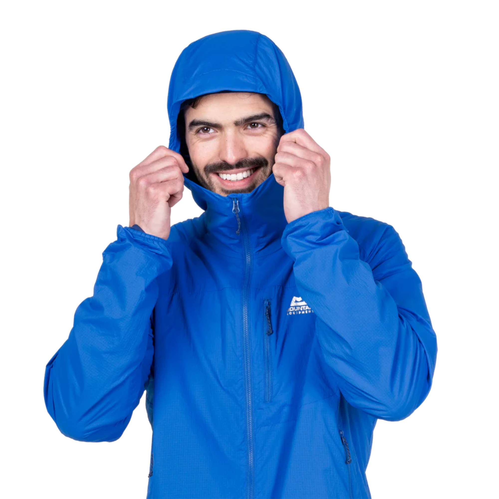 Mountain Equipment Men's Aerotherm Hooded Softshell Jacket (Atlantic Blue)