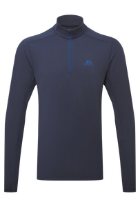 Mountain Equipment Men's Cerrig Long Sleeve Quarter Zip Technical Top (Cosmos)