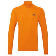 Load image into Gallery viewer, Mountain Equipment Men&#39;s Cerrig Long Sleeve Quarter Zip Technical Top (Rust)
