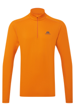 Load image into Gallery viewer, Mountain Equipment Men&#39;s Cerrig Long Sleeve Quarter Zip Technical Top (Rust)
