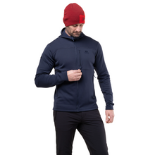 Load image into Gallery viewer, Mountain Equipment Men&#39;s Durian Hooded Full Zip Fleece (Cosmos)
